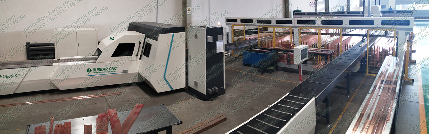 idCNC busbar punching cutting machine