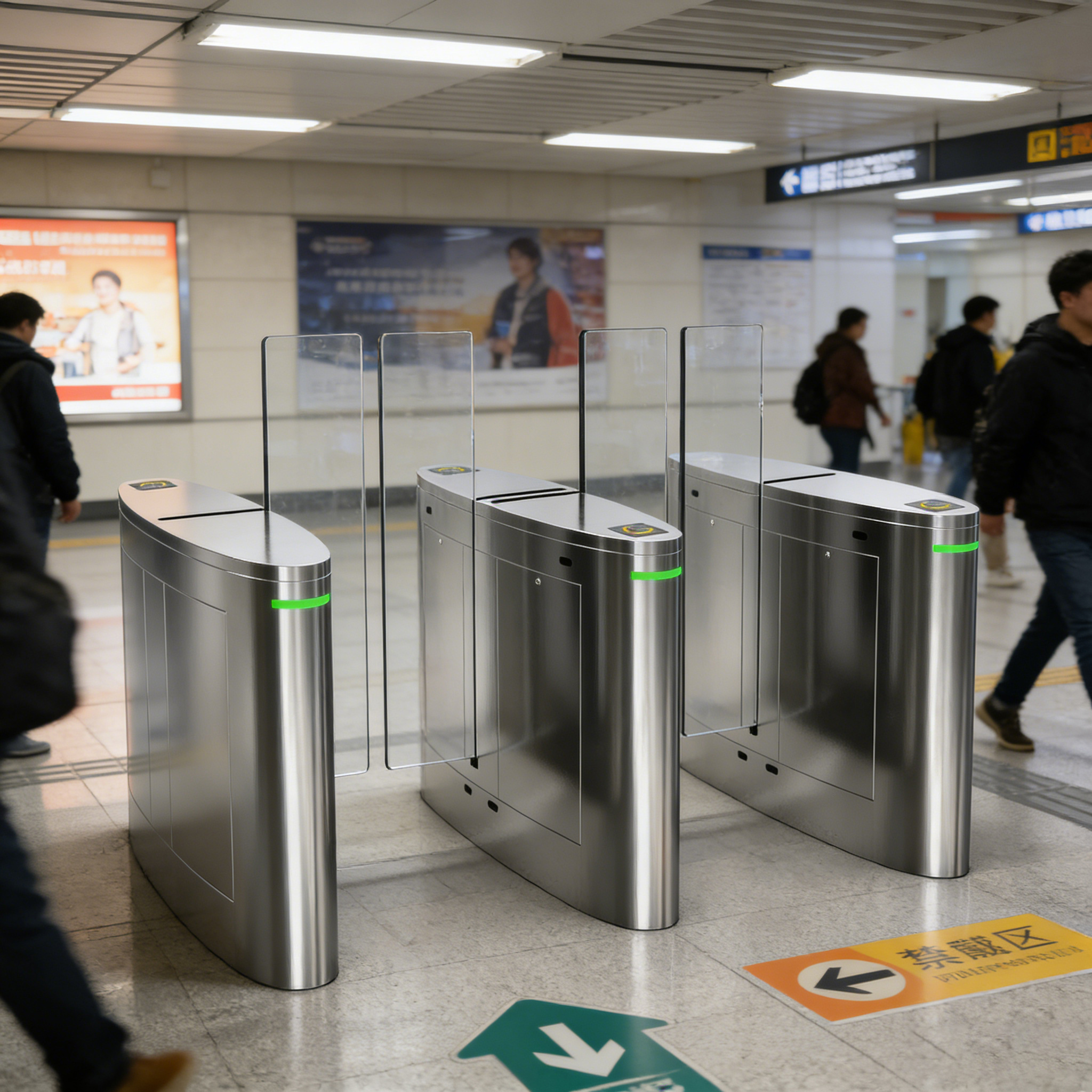 Brushless Wing Gate with 