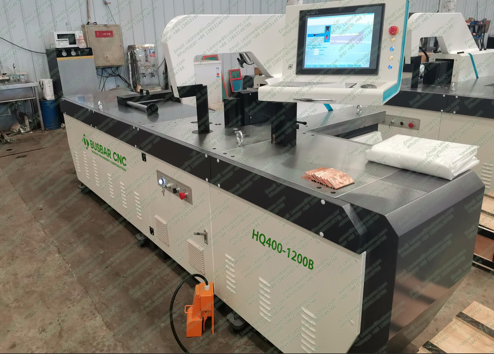 HQ400-1200B Machine de Pliage de Barres de Cuivre 