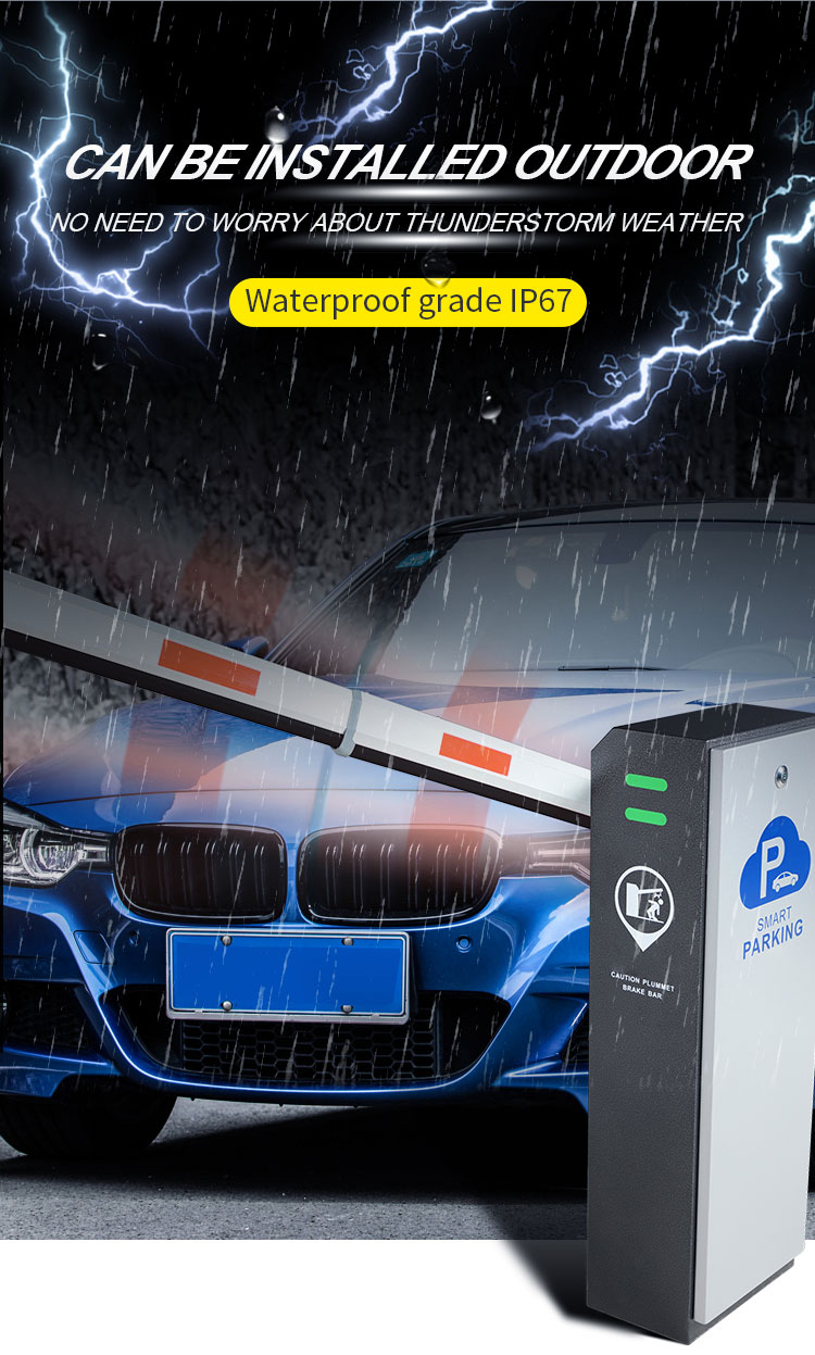 Smart Car Parking System with LPR Camera Baroxon