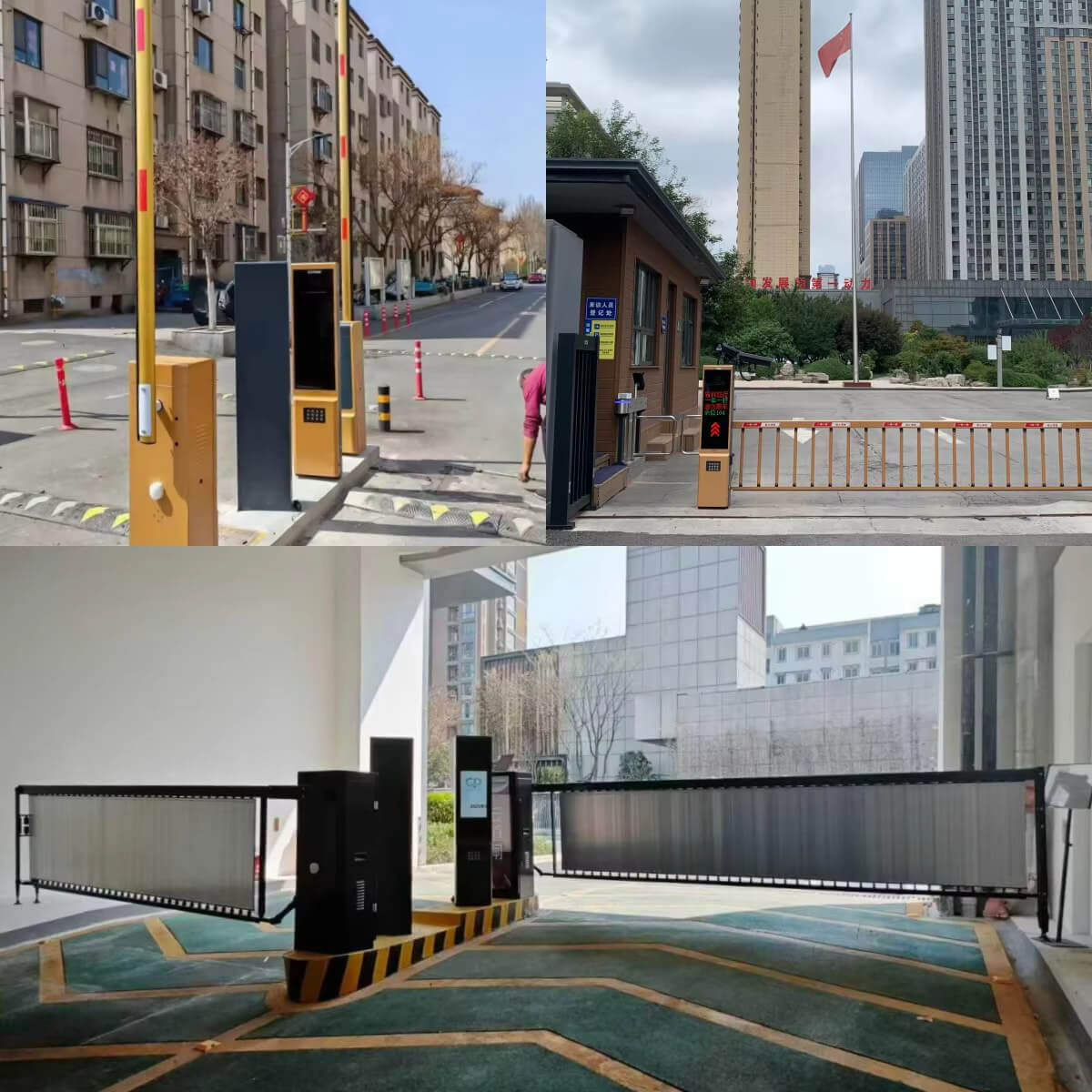 Baroxon microprocessing smart commercial parking barrier motherboard displaying digital tracking parameters and configuration keys